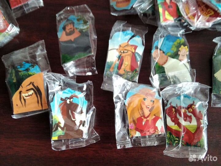 Игрушки из киндера 90х