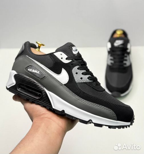 Кроссовки Nike Air Max 90 Black Grey White