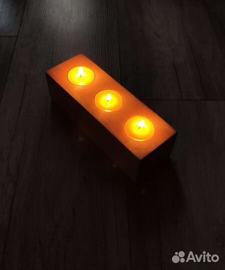 Подсвечник из массива