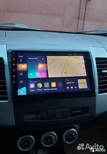 Магнитола Mitsubishi Outlander XL 8 ядер Qled SIM