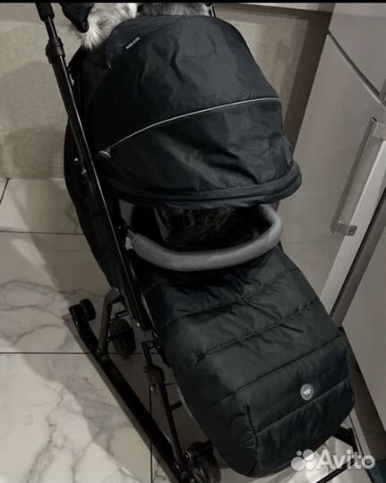 Санки коляска nika 7 5sk