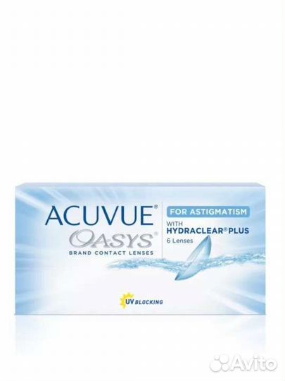 Линзы Acuvue Oasys for astigmatism