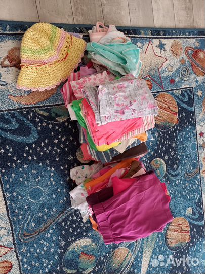 Вещи пакетом на девочку 116