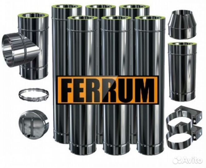 Труба нержавейка для дымохода 115мм