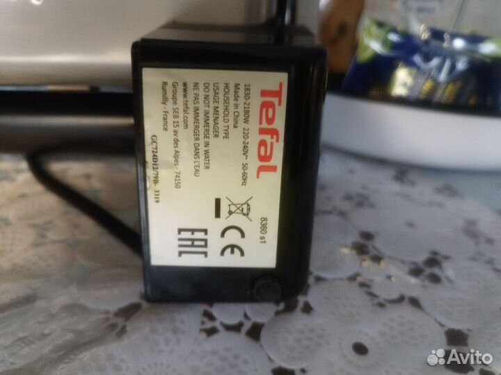 Гриль Tefal GC722D34 Optigrill+ XL 8360s1