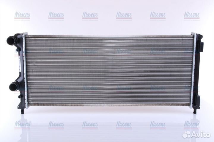 Радиатор охлаждения двс fiat doblo (2001) 1.9 JTD