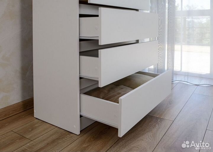 Комод белый Мадера