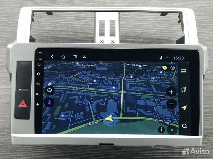 Магнитола TopWay TS7 на Toyota Prado 150