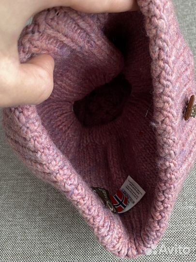 Шапка зимняя шерстяная