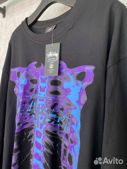 Лонгслив Stussy skeleton