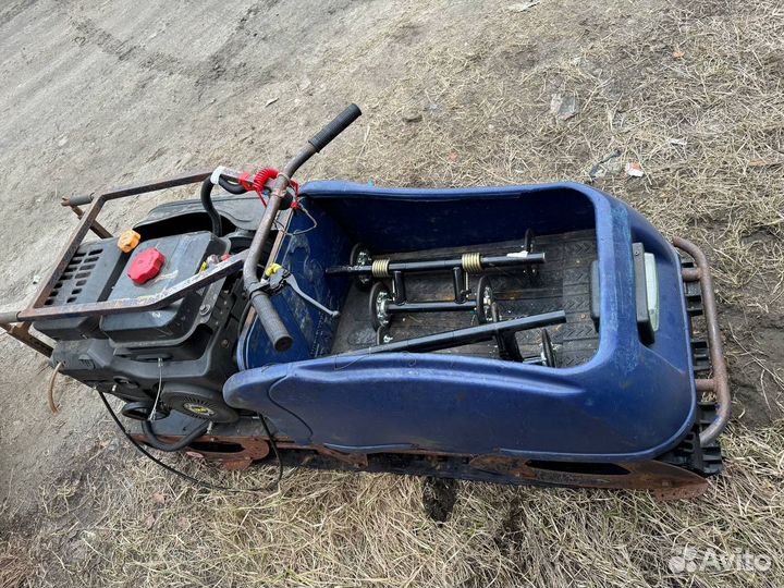 Мотособака с санями