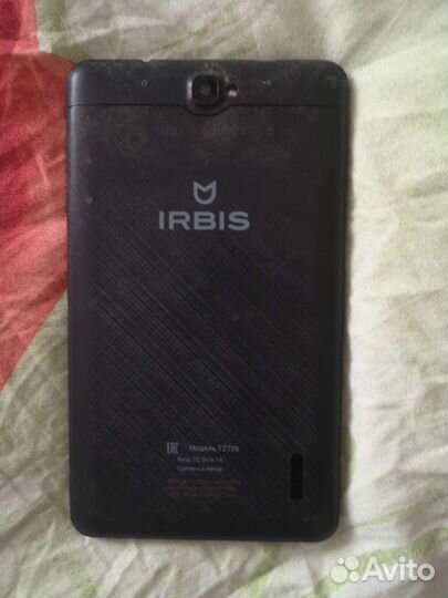Планшет irbis tz726