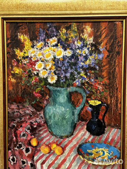 Картина маслом Волков юа 1979 г