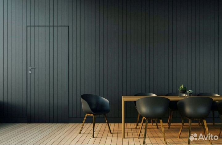 Скрытые межкомнатные двери под покраску