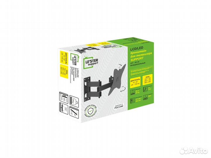 Кронштейн lester LST-201.05 для TV 10