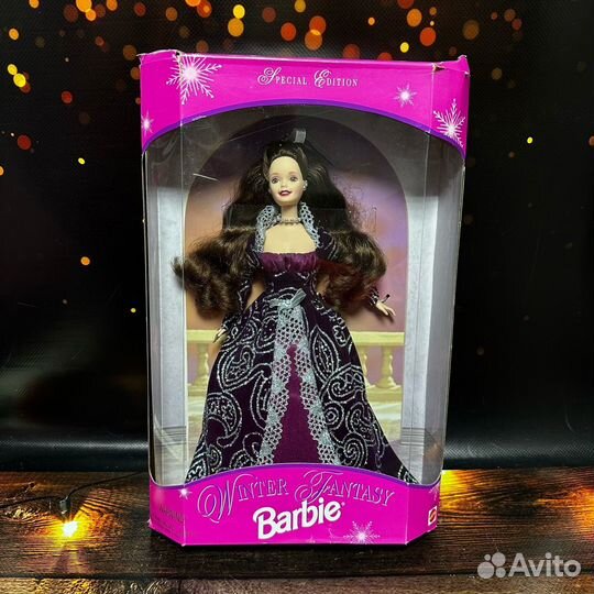 Барби 90х Winter Fantasy Barbie 1996 Indonesia