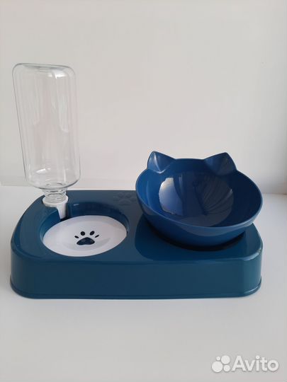 Миска для кошек и собак с автопоилкой