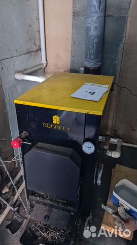 Твердотопливный котел бу