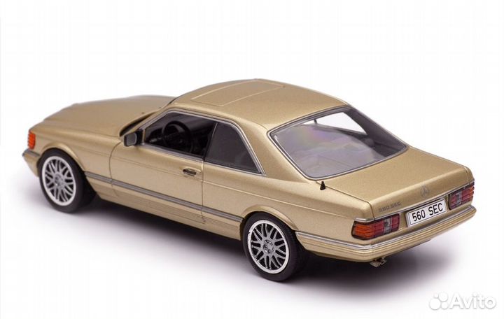 Мерседес Mercedes Benz 500 SEC C126 W126 IXO 1:43