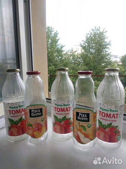 Бутылки 0,75 и 1л