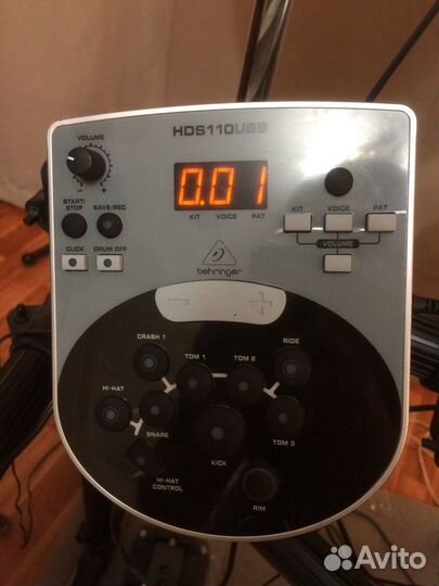 Электронные ударные Bahringer HDS110USB