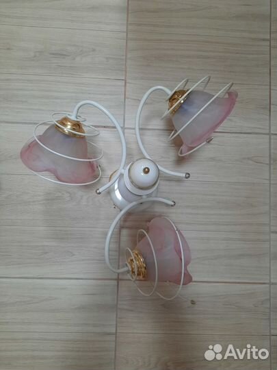 Люстра потолочная бу