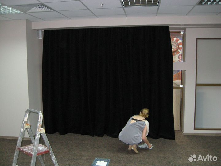 Карниз для штор с электроприводом