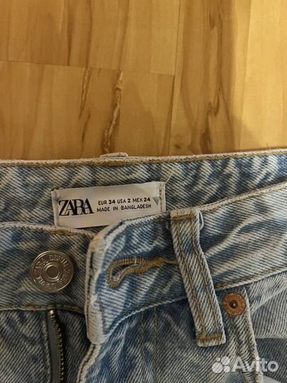 Джинсы Zara 34 новые