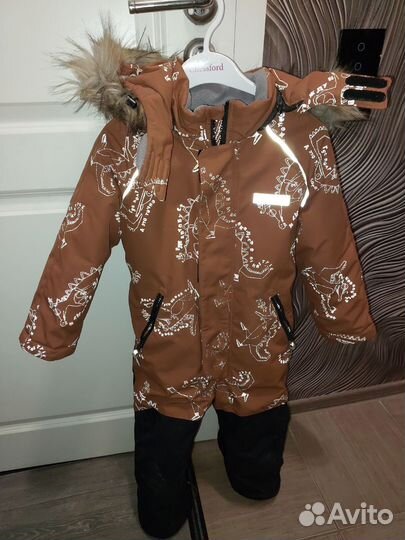 Зимний комбинезон для мальчика 110