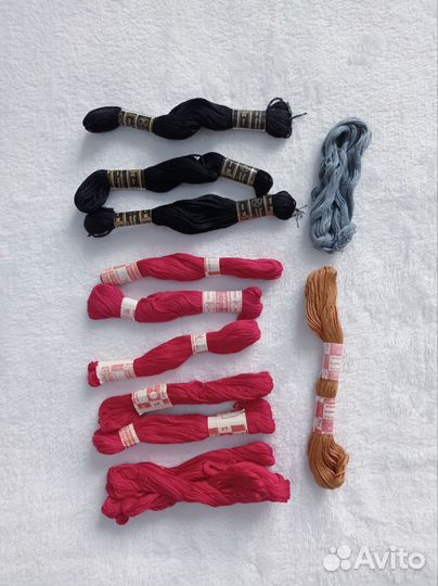Нитки мулине, цена за все