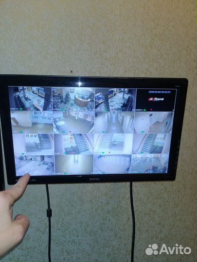 Установка видеонаблюдения и скуд