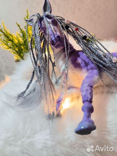 Авторская игрушка лошадь