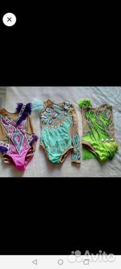 Аренда купальников для художественной гимнастики