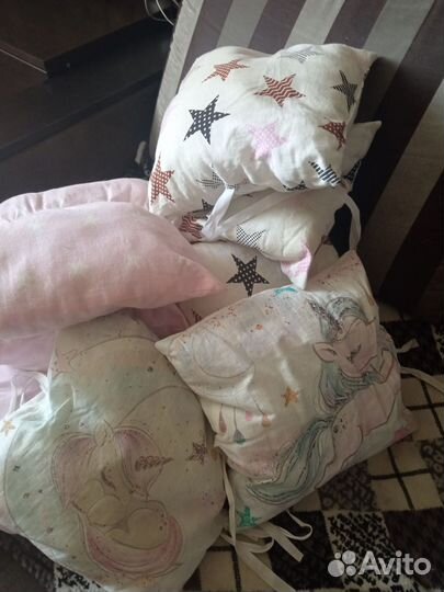 Бортики в детскую кроватку