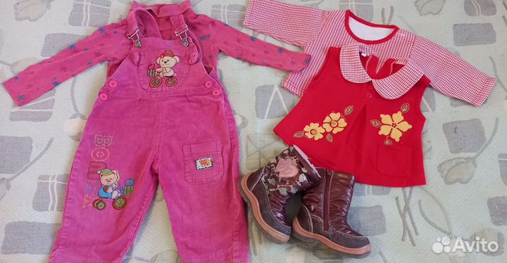 Вещи пакетом на девочку