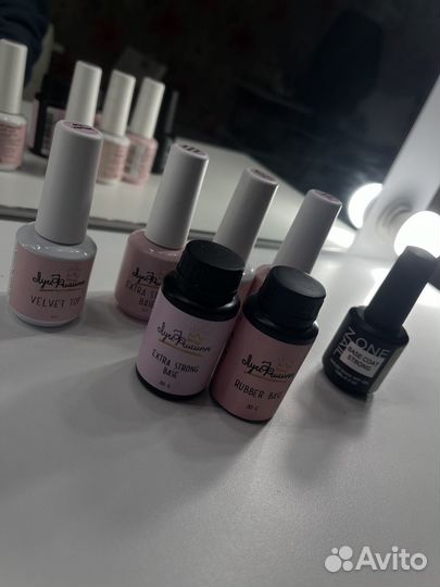 Базы и топ Луи Филипп, one nail база