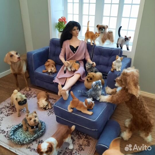 Игрушка шпиц для Барби (и другие звери)