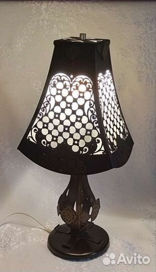 Винтажная настольная лампа 