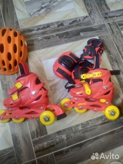 Роликовые коньки детские раздвижные 28-31