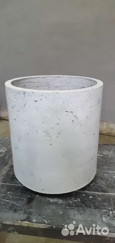 Кашпо из бетона