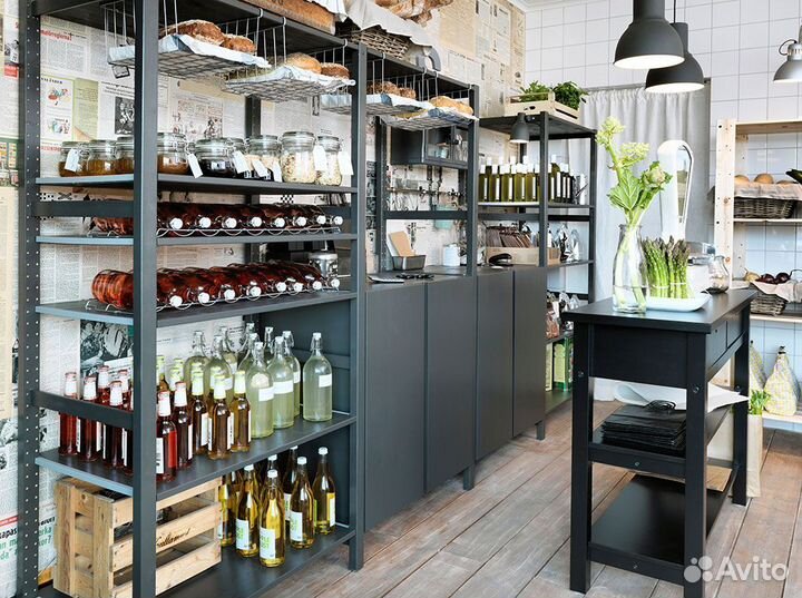 Стеллаж Ивар, нат дерево, Икеа