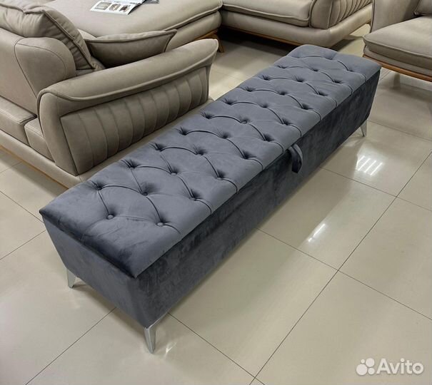 Пуфик с ящиком