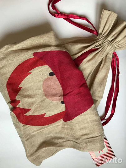 Мешок новогодний с дедом морозом