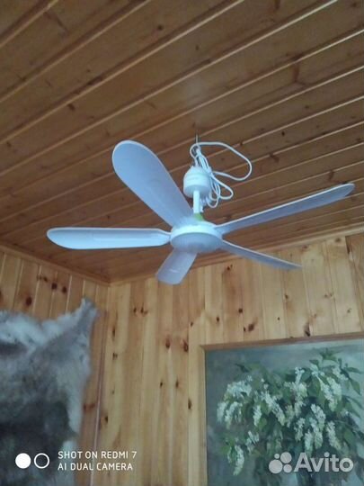 Вентилятор потолочный, подвесной