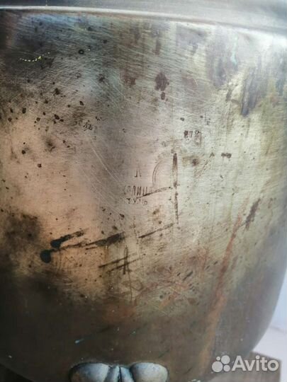 Самовар на дровах старинный