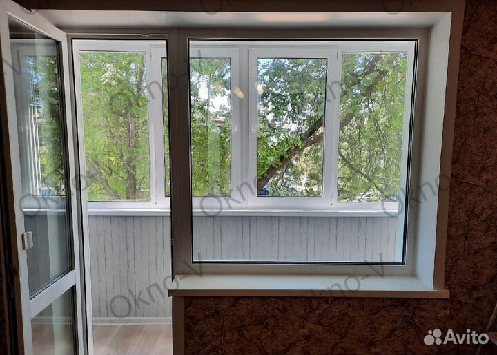 Балконный блок пвх