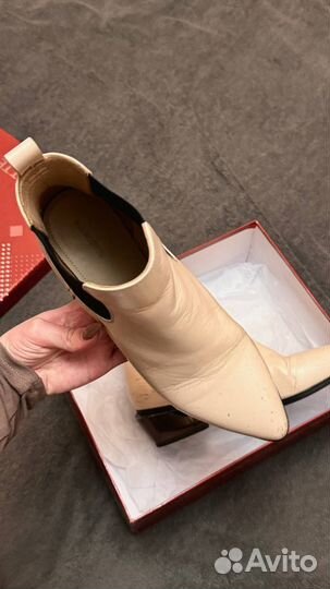 Ботинки mascotte женские челси казаки 38