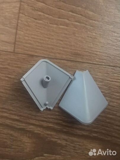 Комплект уголков и заглушек на плинтус столешницы