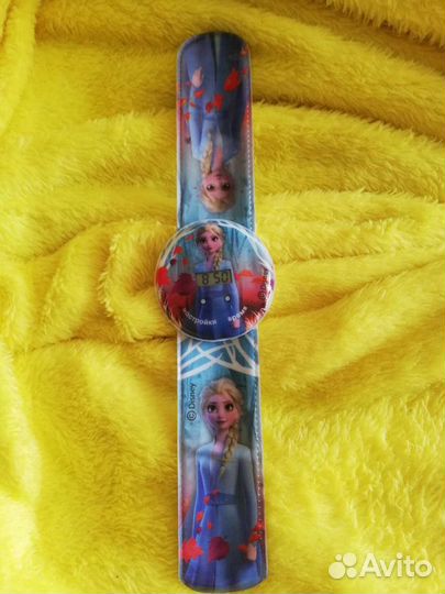 Новые часы для девочки Эльза Холодное Сердце