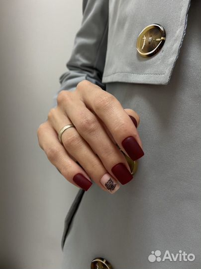 Маникюр Покрытие гель лаком